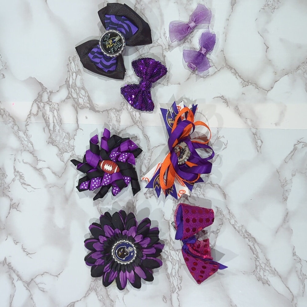 Baltimore Ravens Orioles Bow set